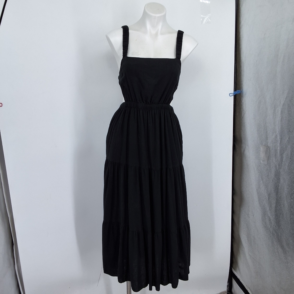 ABERCROMBIE & FITCH Medium Maxi Dress with Square Neckline